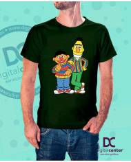 Camiseta Epi y Blas - Barrio Sesamo
