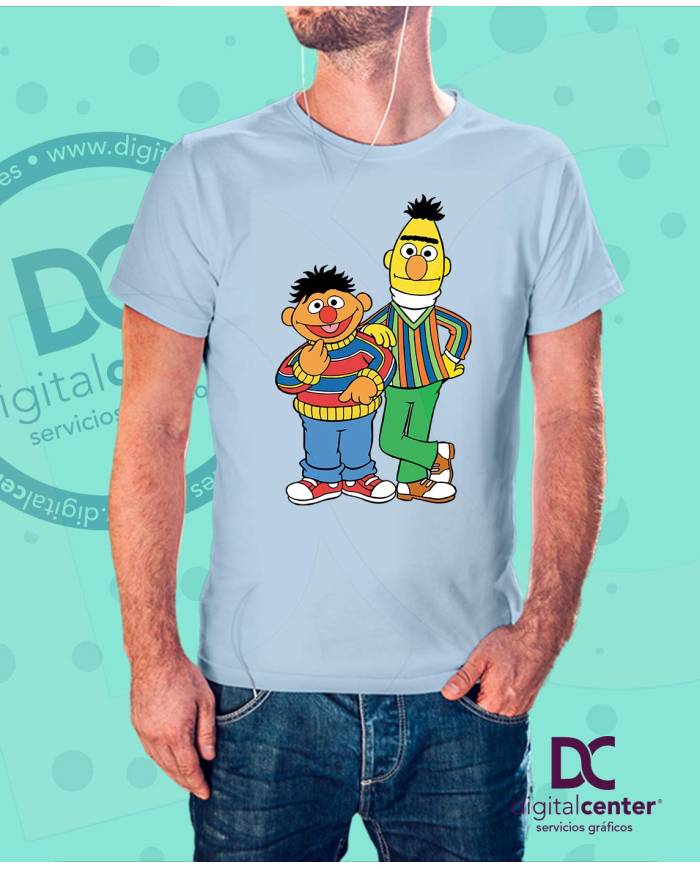 Camiseta Epi y Blas - Barrio Sesamo
