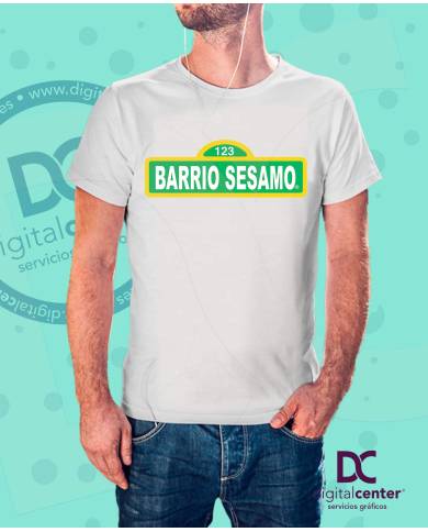 Camiseta  Barrio Sesamo