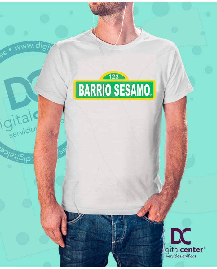 Camiseta  Barrio Sesamo