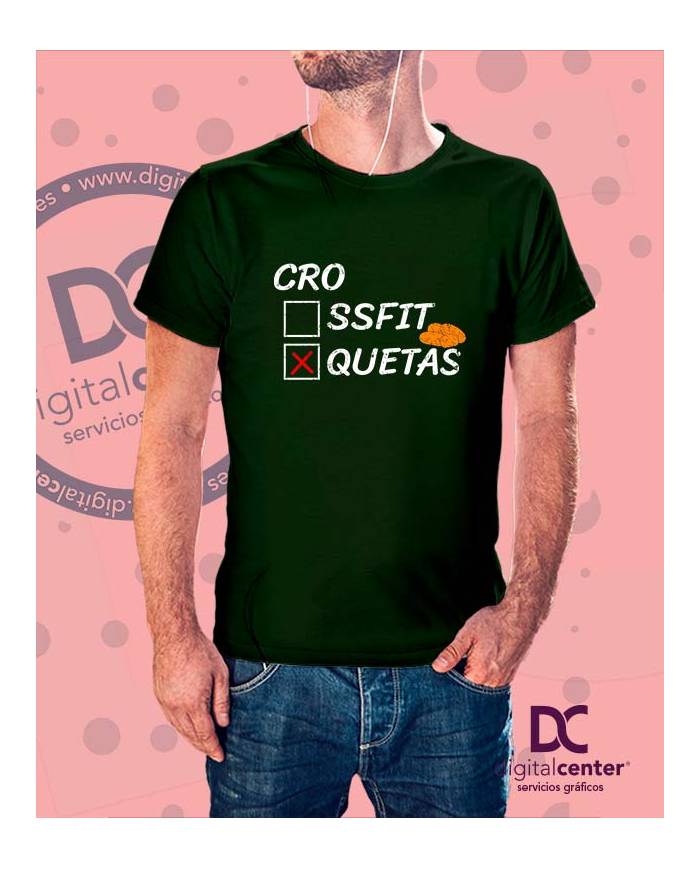 Camiseta Crossfit/Croquetas