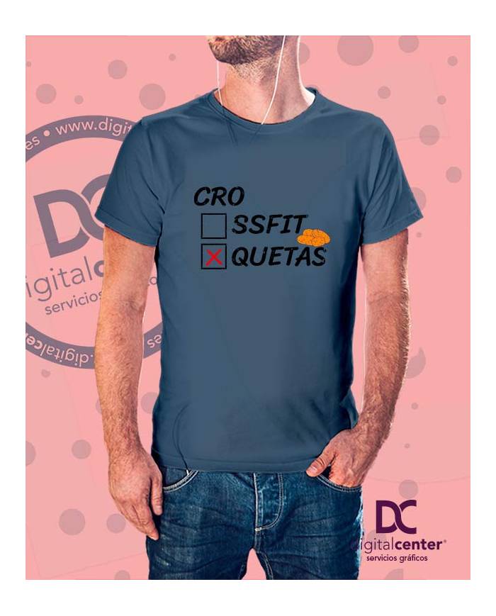 Camiseta Crossfit/Croquetas