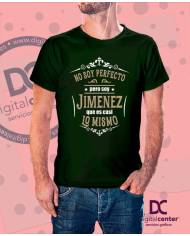 Camiseta no soy perfecto pero soy...