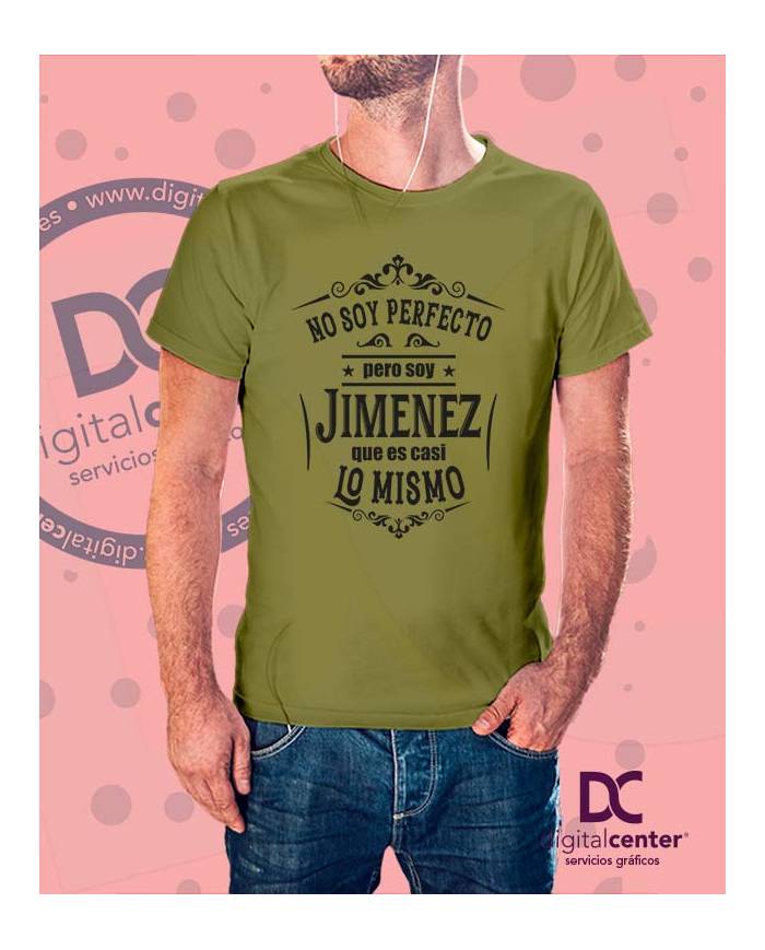 Camiseta no soy perfecto pero soy...