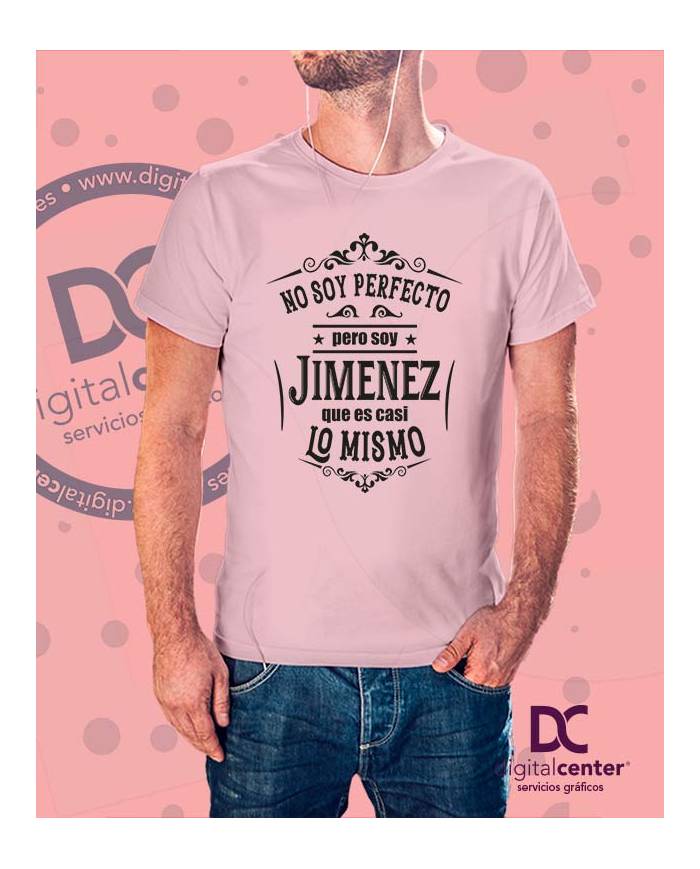 Camiseta no soy perfecto pero soy...