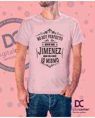 Camiseta no soy perfecto pero soy...