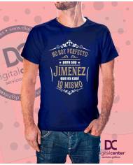 Camiseta no soy perfecto pero soy...