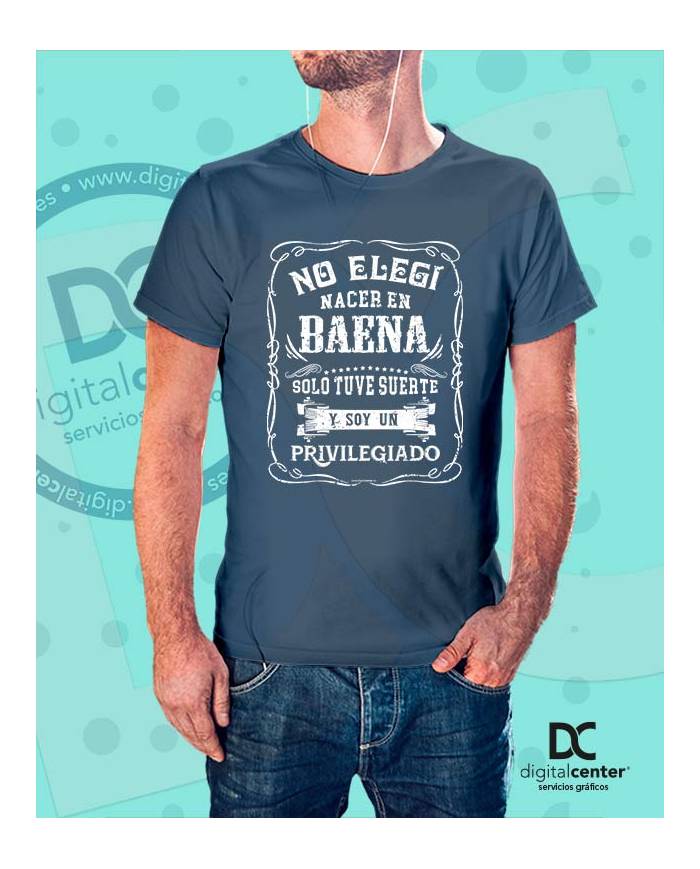 Camiseta No elegí nacer en...