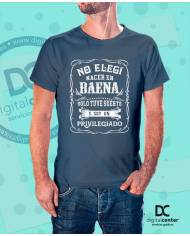 Camiseta No elegí nacer en...