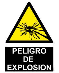 Señal peligro riesgo electrico