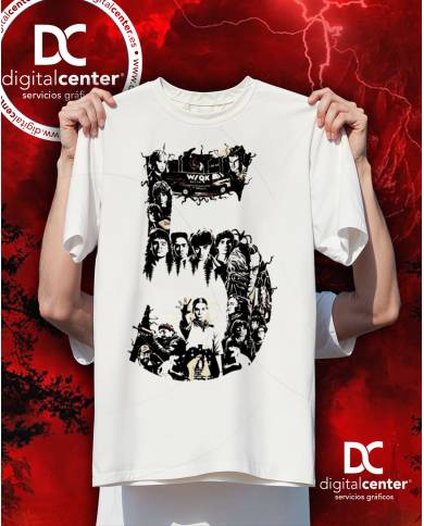 Camiseta Stranger Things 5