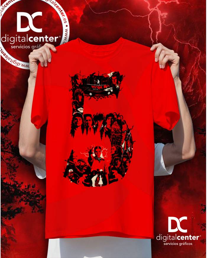 Camiseta Stranger Things 5